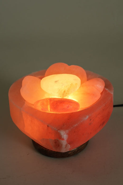 Lampe de sel Cœur Bol