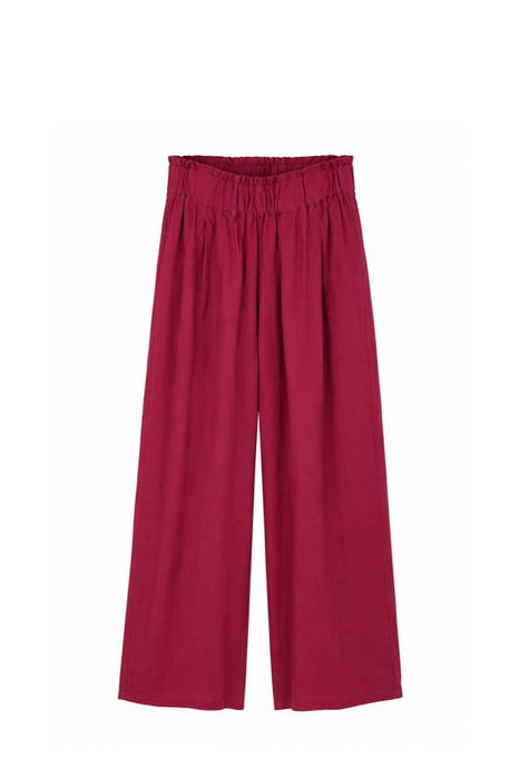 Hose Viskose bordeaux - One Size