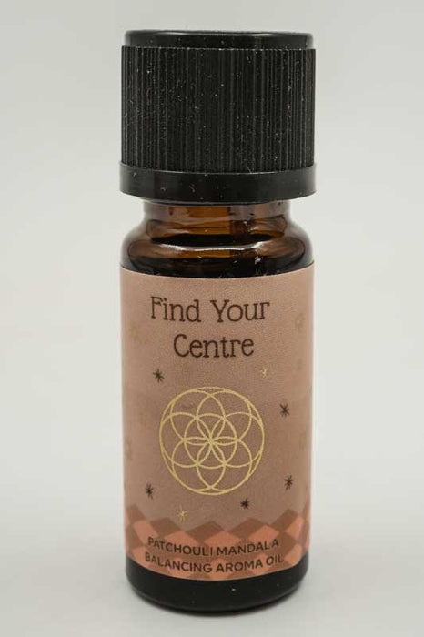 Aroma Öl "Find your Centre" - Patchouli Mandala - Balancing Oil - 10 ml