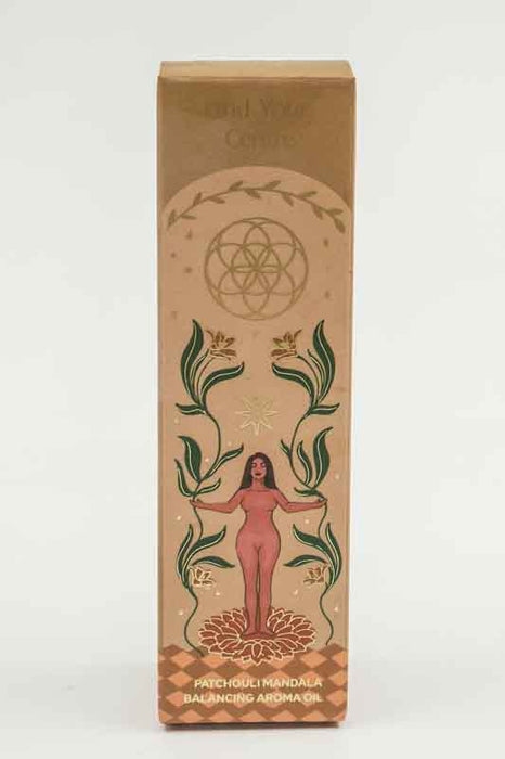 Aroma Öl "Find your Centre" - Patchouli Mandala - Balancing Oil - 10 ml