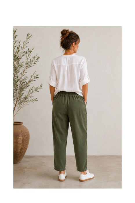 Cordhose khaki - One Size