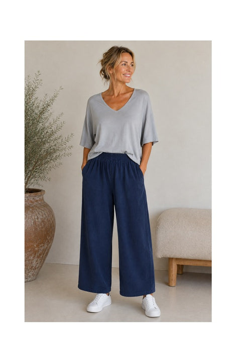 Cordhose navy - One Size
