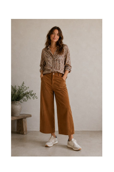 Cordhose cognac - One Size