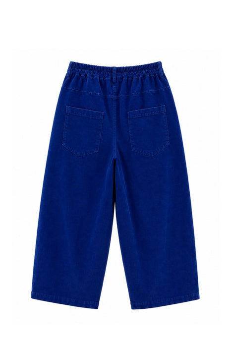 Corduroy trousers royal blue - One Size
