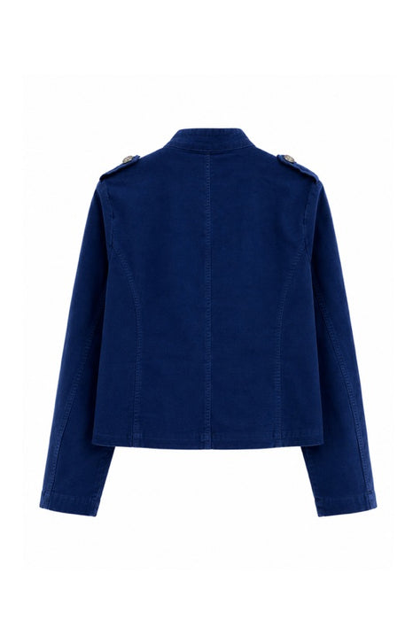 Cord jacket royal blue - One Size