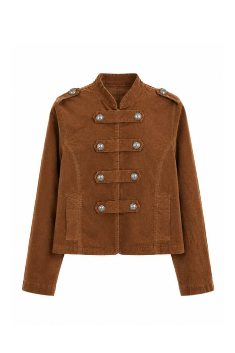 Corduroy jacket cognac - One Size
