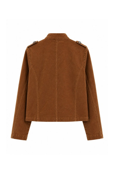 Corduroy jacket cognac - One Size