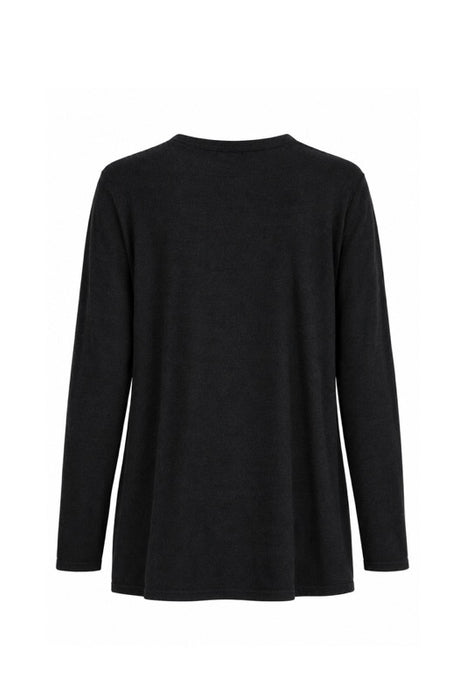 Strickjacke Viskose/Nylon/Polyester schwarz - One Size