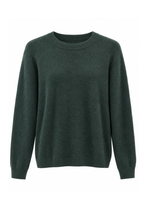 Khaki long-sleeve sweater - One Size