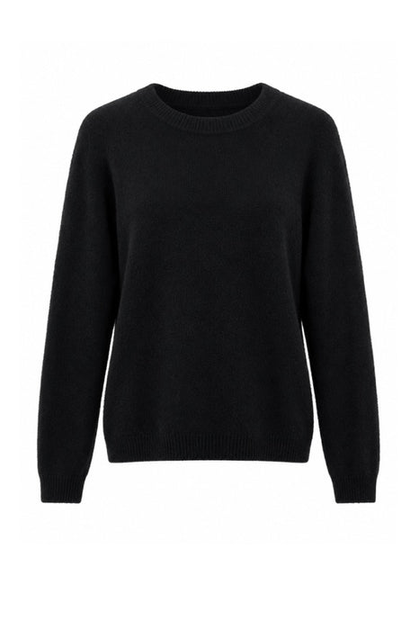 Black long-sleeve sweater - One Size