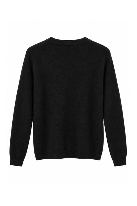 Black long-sleeve sweater - One Size