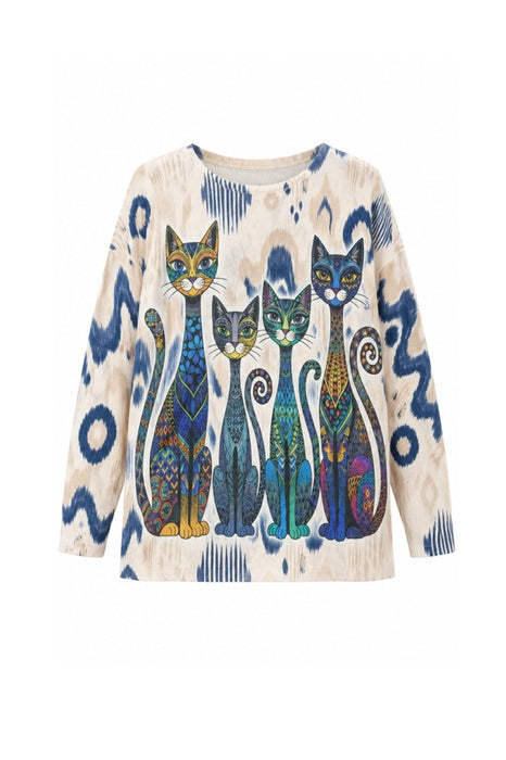 Sweater, wool/synthetic fibers, for 4 cats - one size