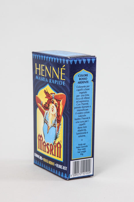 Poudre de henné Hennedrog - Masria rouge ardent
