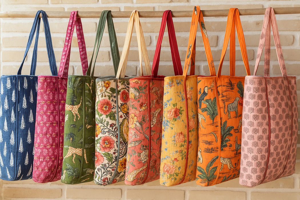 Sac de courses assorti 45x37x13 cm