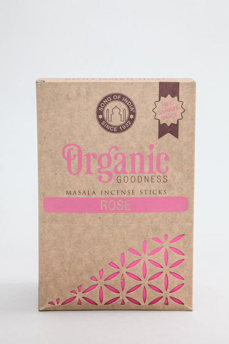 Räucherstäbchen (12er Packung) - ORGANIC Rose