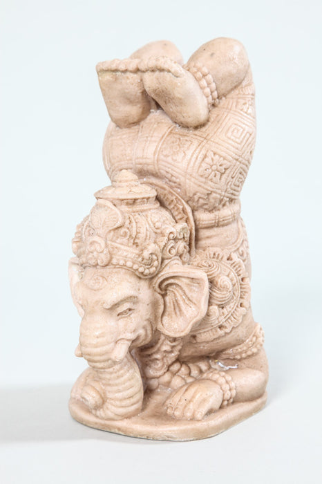 Ganesha headstand natural 30 x 12 cm