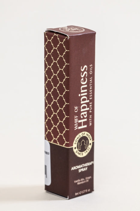 Aromaspray Whiff of Happiness - Duftnote: Vanille, Ingwer, Mandarine, 8 ml