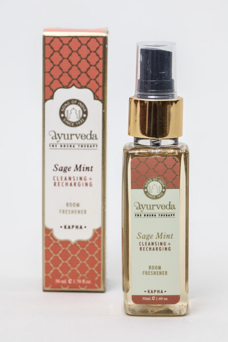 Spray d'ambiance Ayurvédique Sauge Menthe - KAPHA (Thérapie Tri Dosha)