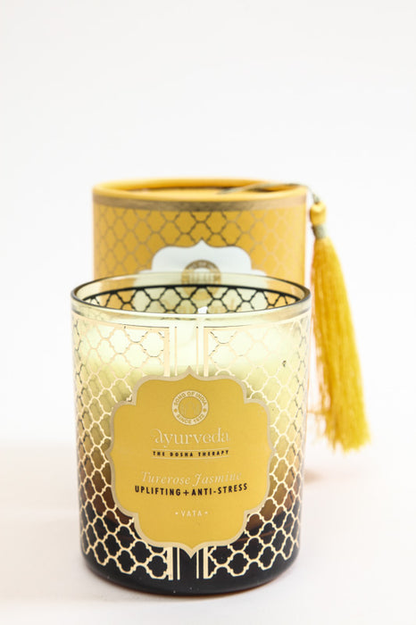 Ayurveda Duftkerze im Glas VATA - Tuberose Jasmine