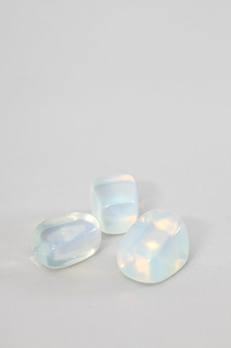 polished tumbled stone opalite