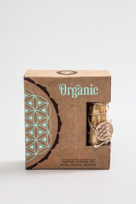 Organic Palo Santo & Selenit Kristall Starter Kit