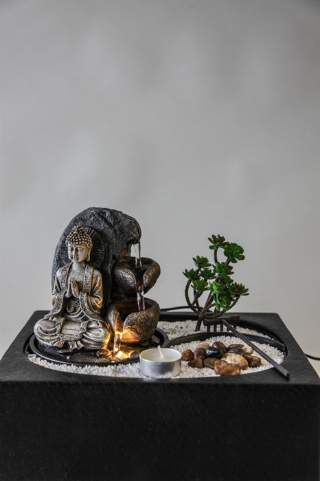 Water fountain Zen garden 29 x 21 x 23