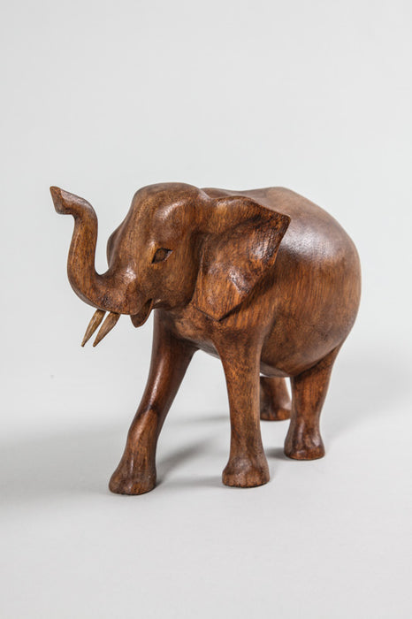 Deko Elefant braun 15 cm