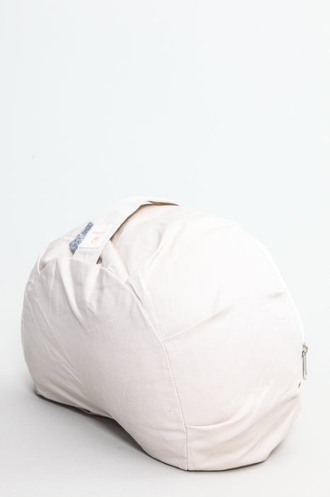 Meditation cushion half moon beige