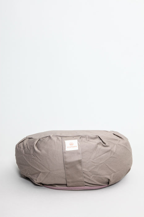 Meditation cushion half moon taupe