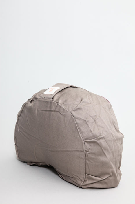 Meditation cushion half moon taupe
