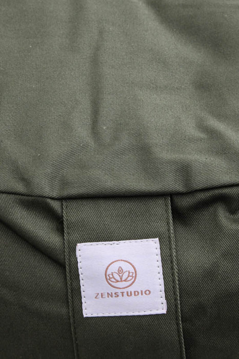 Meditation cushion half moon khaki