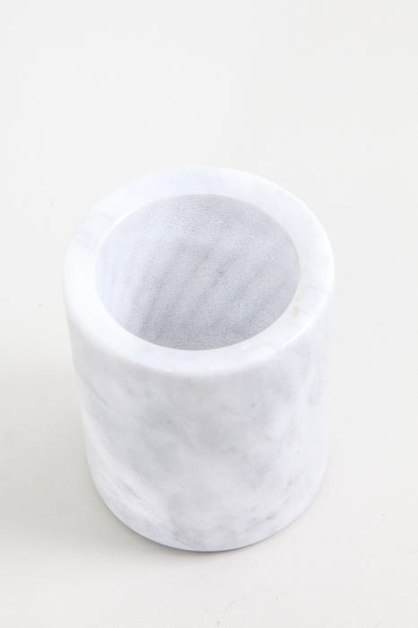 Mug marble white 8 x 10 cm