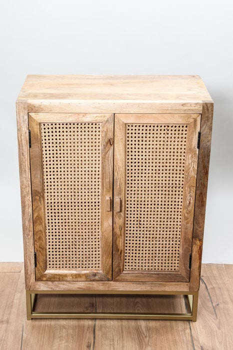 Commode à 2 portes 70 x 35,5 x 95 cm