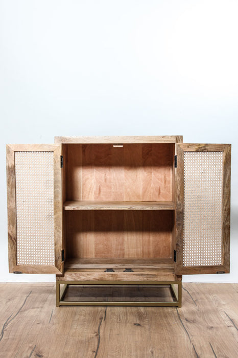 Commode à 2 portes 70 x 35,5 x 95 cm