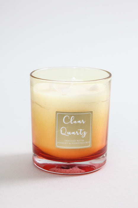 Scented candle in glass "Clear Quartz" 200 gr