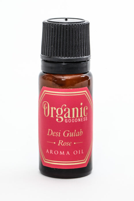 Huile aromatique biologique Desi Gulab - Rose, 10 ml
