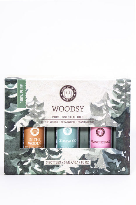 Woodsy Aromatherapy 3x5ml