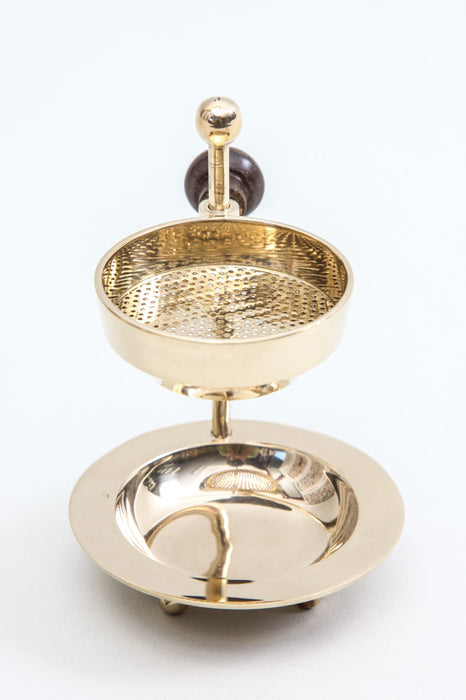 Messingbrenner graviert 10 cm