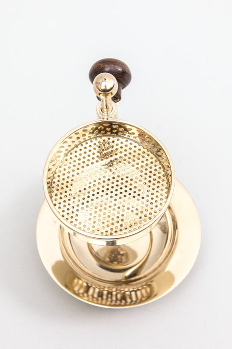 Messingbrenner graviert 10 cm