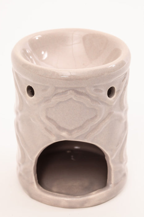 Fragrance lamp pink cylindrical 10.5 cm