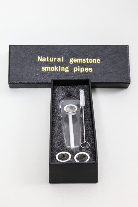 Räucherpfeife Kristallquarz