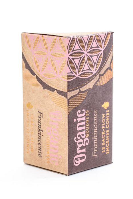 Rückfluss-Räucherkegel Organic Frankincense