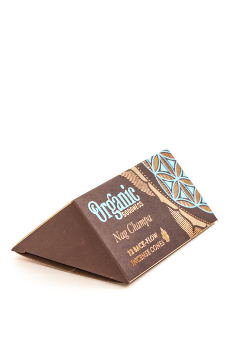 Backflow incense cones Organic Nag Champa