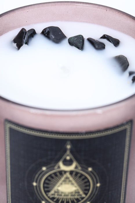 Duftkerze Esoteric Collection "EYE OF PROVIDENCE" Sage & white Tea 200g