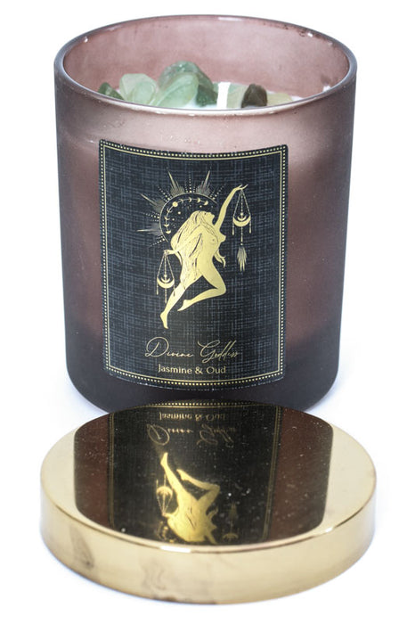 Duftkerze Esoteric Collection "DIVINE GODDESS" Jasmine & Oud 200g
