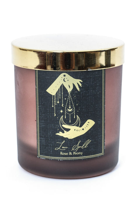 Duftkerze Esoteric Collection "LOVE SPELL" Rose & Peony 200g