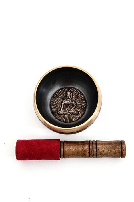 Klangschale Buddha antik 9.5 cm