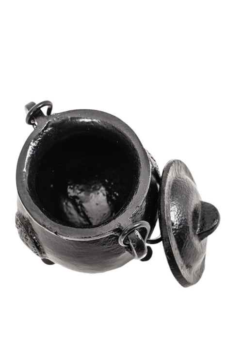 Räucherkessel schwarz mit Deckel