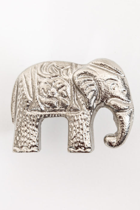 Bouton de porte éléphant en fer