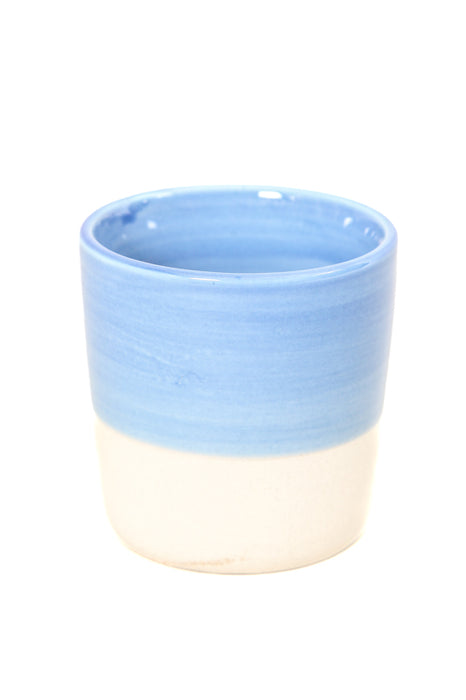 Tasse à thé en céramique bleu clair